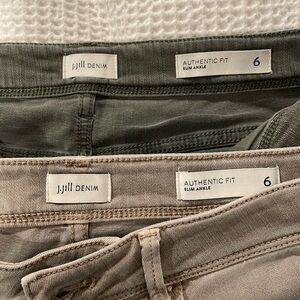J.Jill slim ankle jeans, only worn twice